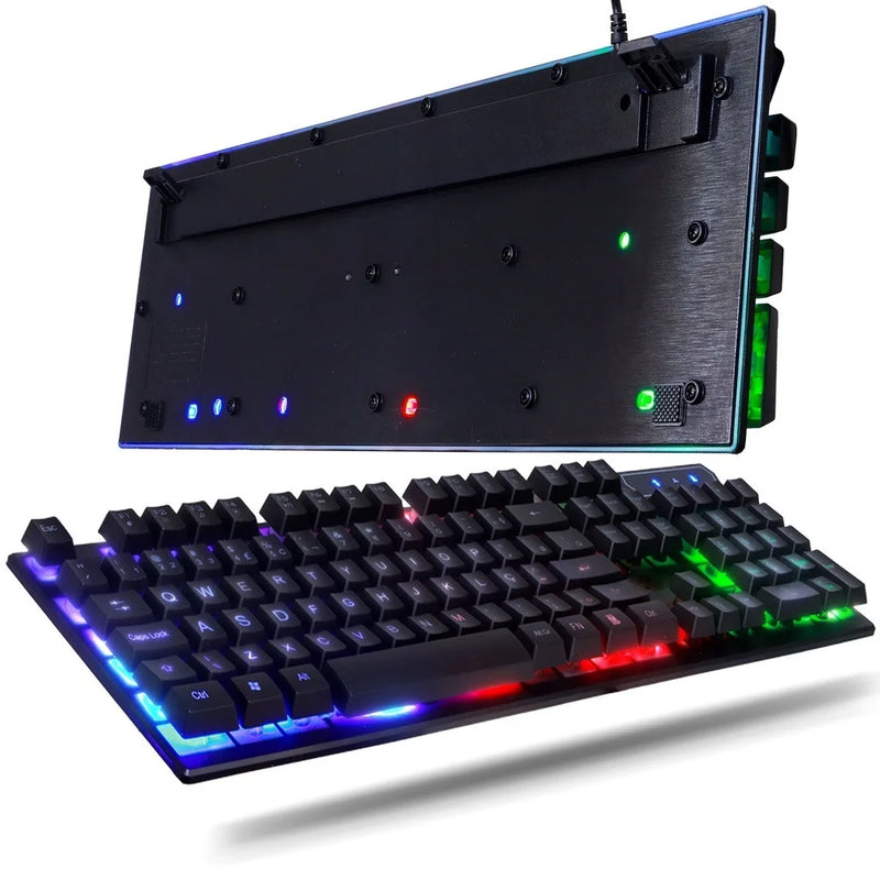 Kit Gamer - Teclado + Mouse Iluminado